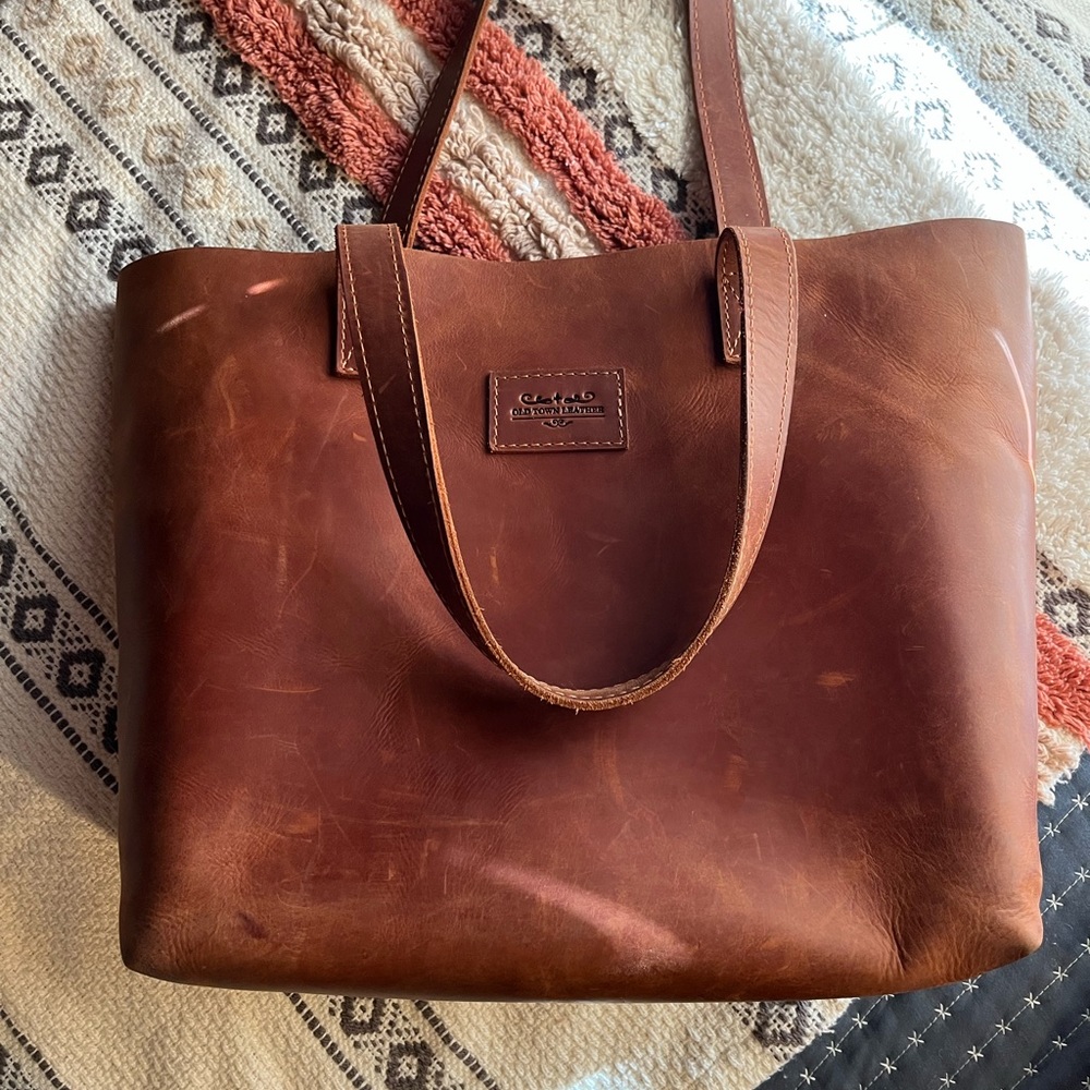 Leather Tote (large)